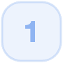 Eine 1 als Icon